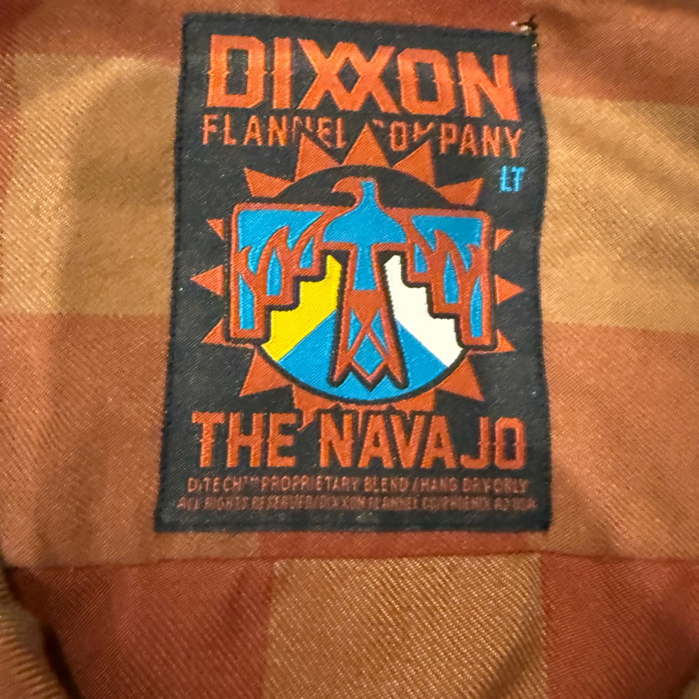 DIXXON The Navajo Flannel in Brown and Tan
